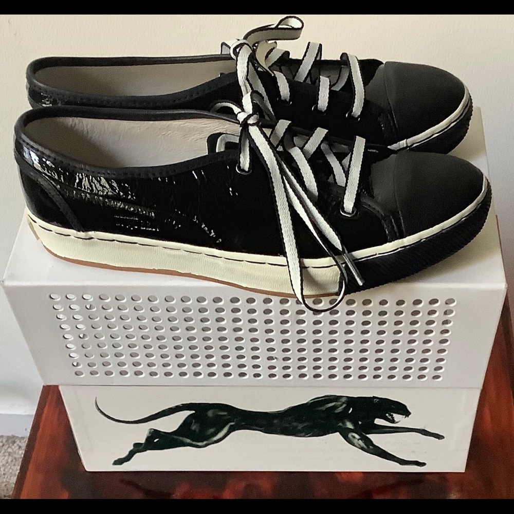 Puma Alexander McQueen Black Women's shoes Sz 8